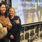 Fotol vasakult: Vaidika Viljat, Grete Adler, Marit Alaväli